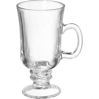 Glass Irish Coffee Mug