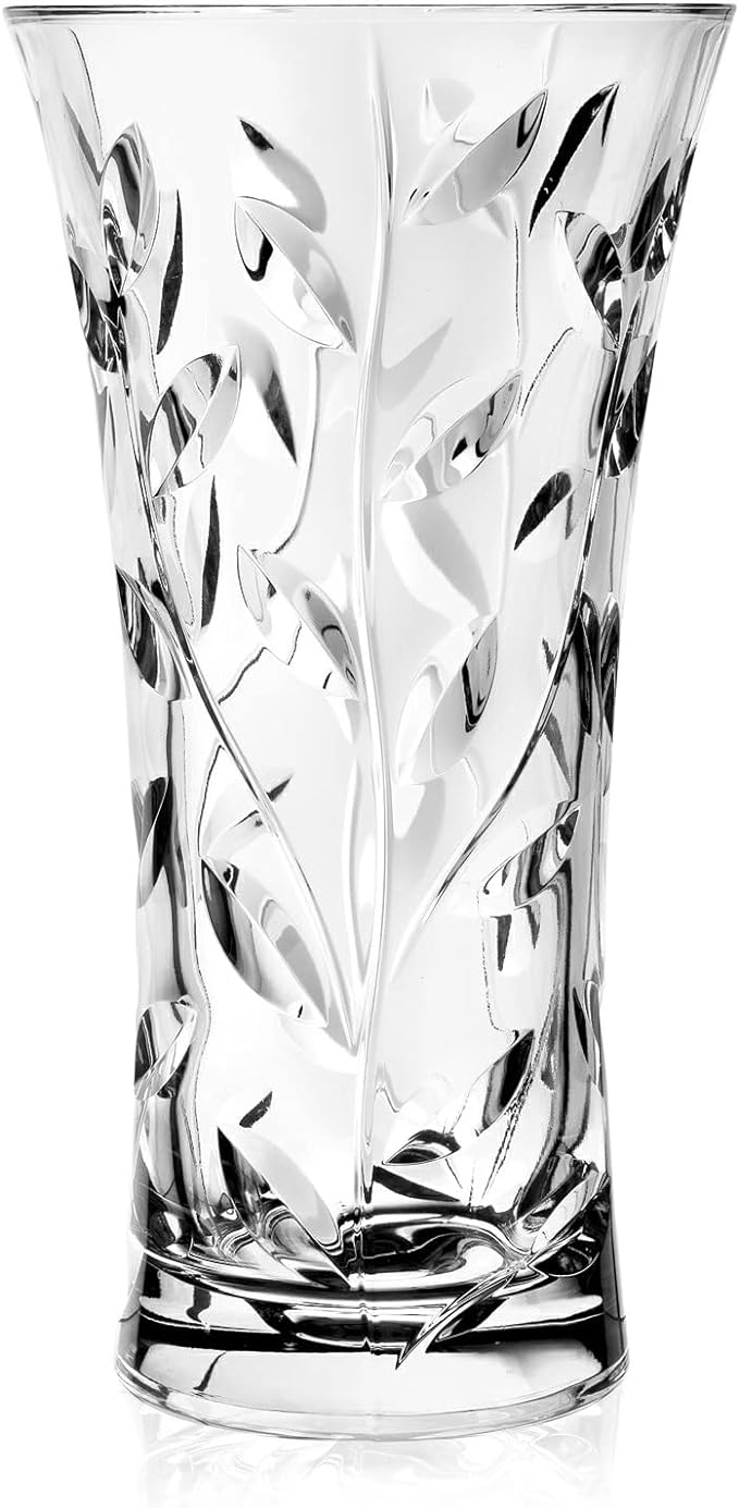 RCR Laurus Crystal Vase (300mm).