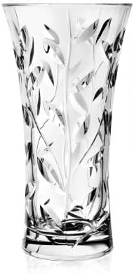 RCR Laurus Crystal Glass Vase (250mm).