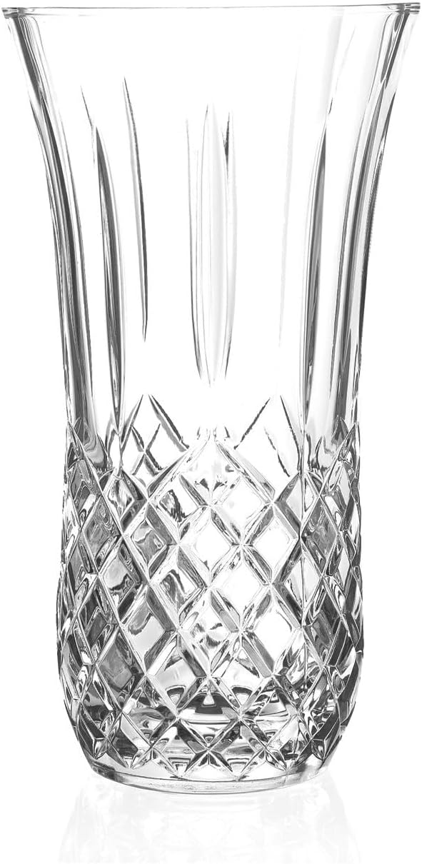 RCR Opera Crystal Glass Vase (300mm).