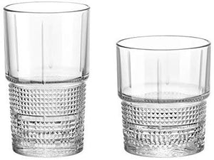 Bormioli Rocco Novecento Hiball and DOF Tumbler Glasses Set (24 Pieces)