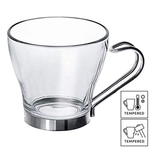 Bormioli Rocco Oslo Glass Espresso Cups Set of 6 (10cl)