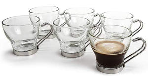 Bormioli Rocco Oslo Glass Espresso Cups Set of 6 (10cl)