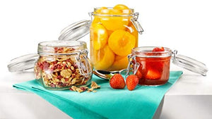 1L Airtight Glass, Food Storage Jar