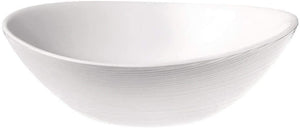 Oval Shaped Prometeo Breakfast/Dessert/Ice Cream Bowls in Brilliant White