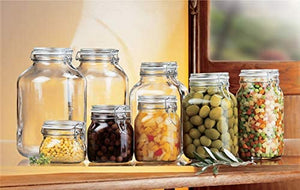 1L Airtight Glass, Food Storage Jar