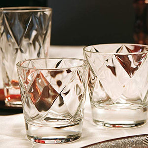 Concerto Highball/Mixer Glasses with Harlequin Design (41cl) (Set of 12)