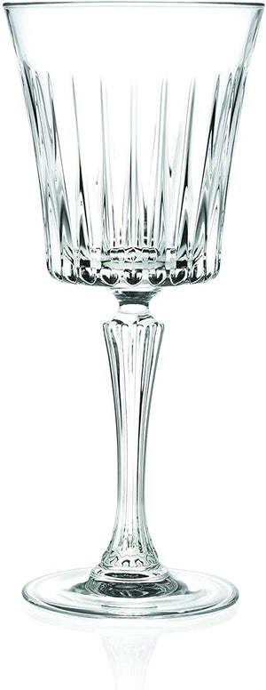 Timeless Italian Crystal Wine Glasses (30cl) (Set of 6)