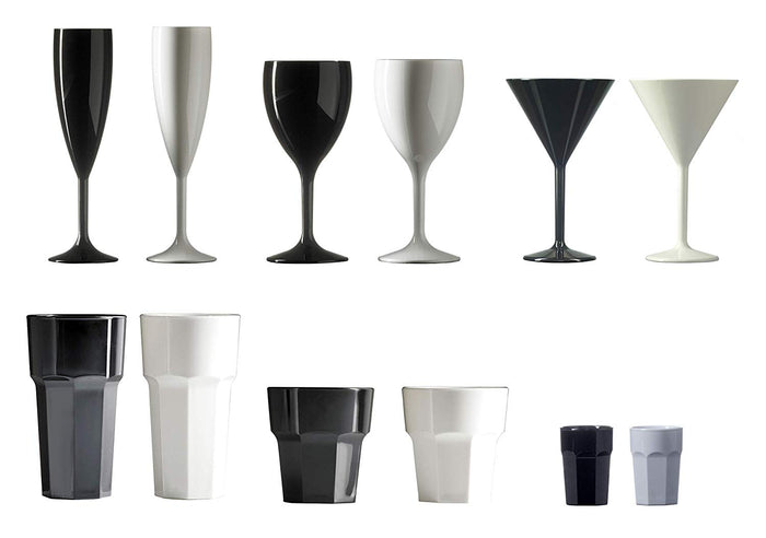 Black Drinkware & Party Glasses