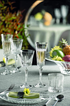 Timeless Italian Crystal Wine Glasses (23cl) (Set of 6)